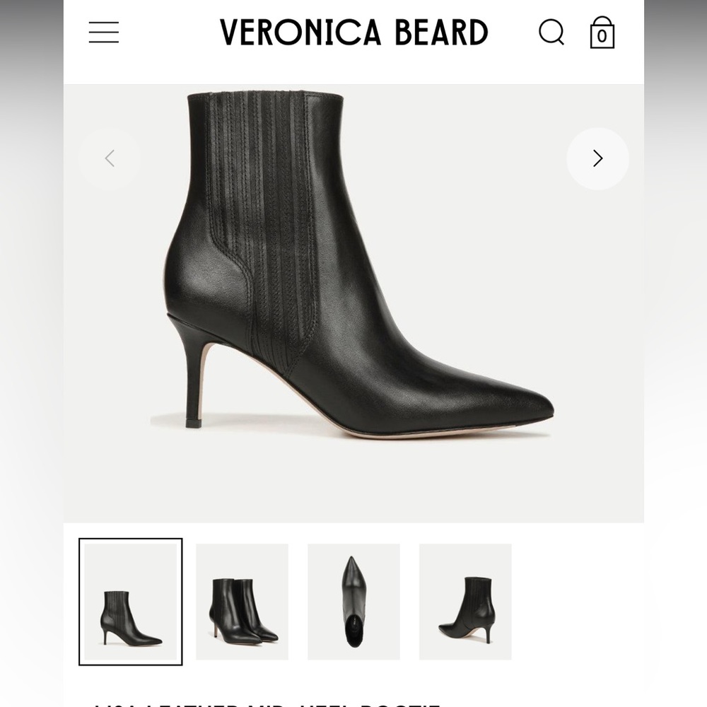 Veronica Beard Ankle Boots - like new!!